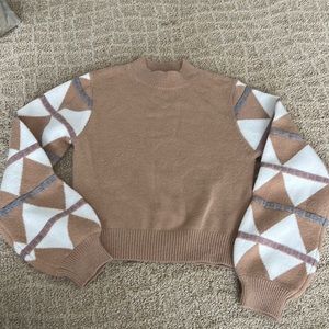 Mock neck sweater
